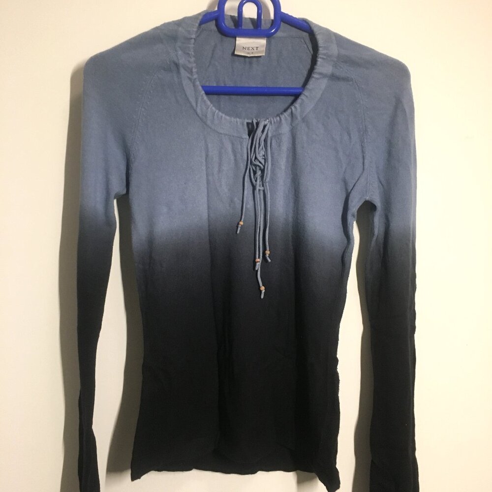 Next blue ombre blouse